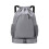 Tennis Backpack Gray Water-Resistant Large-Capacity 1