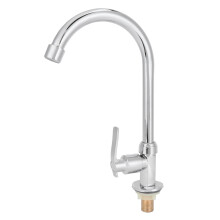 Single-Hole Water Tap for Bathroom Sink, Kitchen, Laundry,