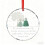 Christmas Sea Glass Pendant Acrylic 2 pcs 3