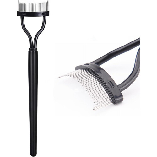 Eyelash Separator Curler Comb for Mascara and False Lashes