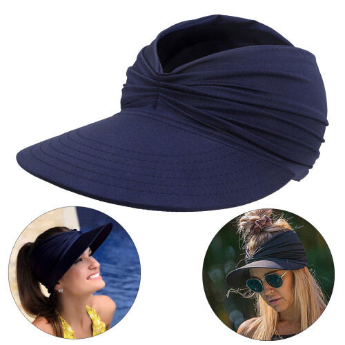 Women's Sport Sun Visor Hat with Empty Top 2