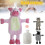 Hot Water Bottle Plush Animal Heating Pad 2