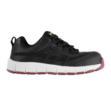 (3 UK, Black/Fuchsia) Dunlop Womens/Ladies Maine SB Steel Toe Cap Safety Shoes