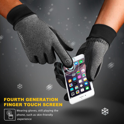 Winter Gloves Thermal Touchscreen Liner Unisex 1