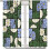 Geometric Floral Curtains Boho Botanical Green Blue White 7