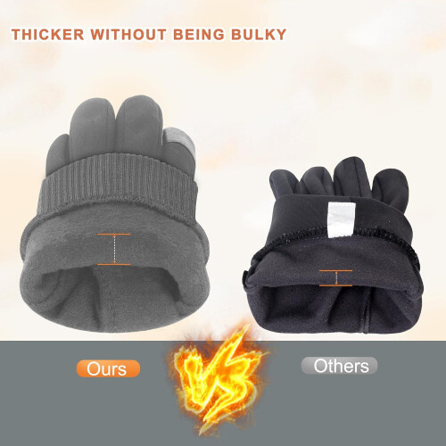 Winter Waterproof Gloves Thermal Windproof 1