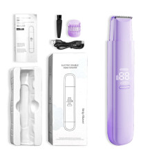 Rechargeable Dual-Head Hair Removal Device for Women 1pc