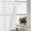 Semi-Sheer Grommet Curtains 100x200cm White Polyester 4