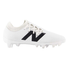 (5.5 UK, White/Black) New Balance Childrens/Kids Furon V7+ Dispatch Firm Ground Football Boots