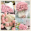 Knitted Rose Flower Blanket Handmade Crochet Throw 8