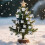 Christmas Tree Bauble Ornament Set Silver 24 pcs 7