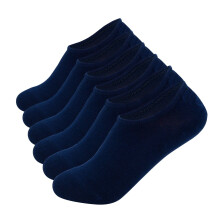 Zando Women's Low-Cut Ankle Socks Cotton Non-Slip 6 Pack