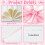 Pink Bow Hardcover Ruled Journal Notebook 1 8