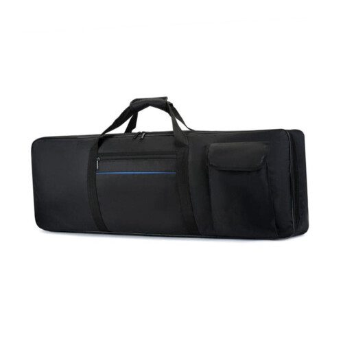 61-Key Keyboard Gig Bag with Blue Strip 2