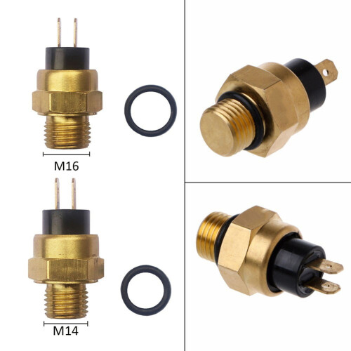 Motorcycle Radiator Thermostat Switch M14/M16 1 PC 2