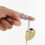 Mini Tape Measure with Keychain Carbon Steel 6