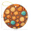 Ceramic Christmas Ornament Chocolate Cookie Design 1 Piece 3
