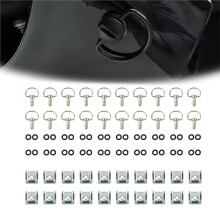 20 Stück 1/4" 17mm Motorrad Schnellverschluss Dzus Drehknopf Rennverkleidung Befestigung für für für für B
