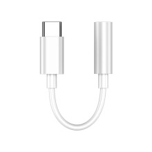 USB-C auf 3,5-mm-Audioadapter, weiß