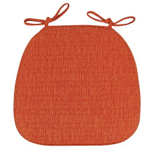 U-vormig stoelkussen 17x16 inch Oranje 1 stuk