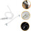 Brake Bleeder Hose Kit with One-Way Valve 5