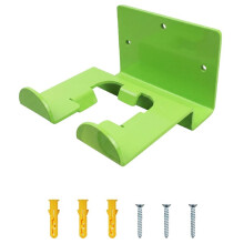 Wall Mount Power Tool Organizer, Garage Storage Rack for Lawn Mower, Weed Eater & Trimmer Heavy Duty Wall Mounted Hanger