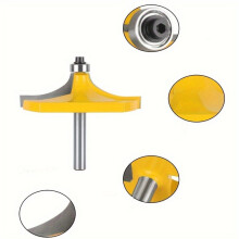 2 Pcs Bottle-Shape Handle Router Bits - 1/2-Inch Shank, 12 Profiles, Ideal for Woodworking, Engraving, and Carving