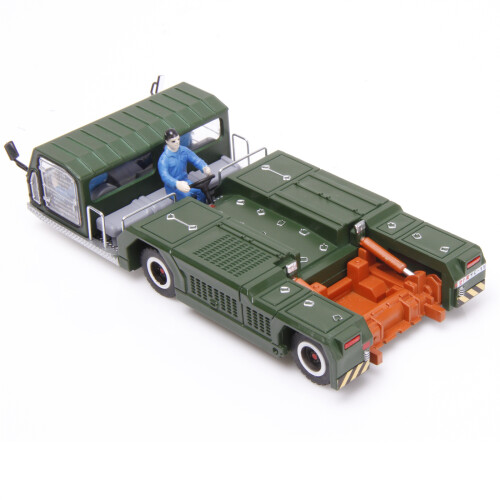 Aircraft Tractor Alloy Model Green 13cm Static Display 1