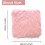 Soft Fluffy Locker Rug Blue 12x12 Inch 2 Pack 2