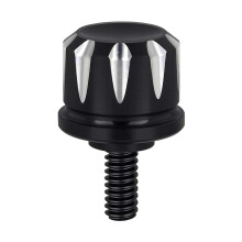 FOMIYES Black Seat Bolt Mount Screws for Motorcycle Rear