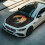 Forest Gorilla Car Hood Cover Polyester Elastic Fit 2