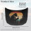Forest Gorilla Car Hood Cover Polyester Elastic Fit 7