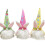 Light-Up Easter Gnome Figurine Bunny Elf Ornament Set 2