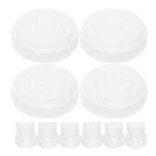 Pump Flange Replacement Silicone Transparent Set
