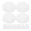 Pump Flange Replacement Silicone Transparent Set 1