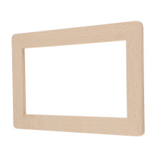 Wood Switch Cover Plate Beech Khaki
