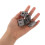Sliding Door Stopper Shower Guide Grey 8 pcs 7
