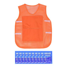 Cooling Ice Vest Lightweight with 8 Reusable Ice Packs