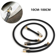 Motorcycle Car Bike Tire Inflator with Extended Hose and