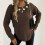 Women's Solid Floral Knit Sweater Round Neck Long Sleeve 1
