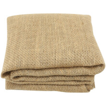 Beige Burlap Tufted Fabric Backdrop 1 Piece