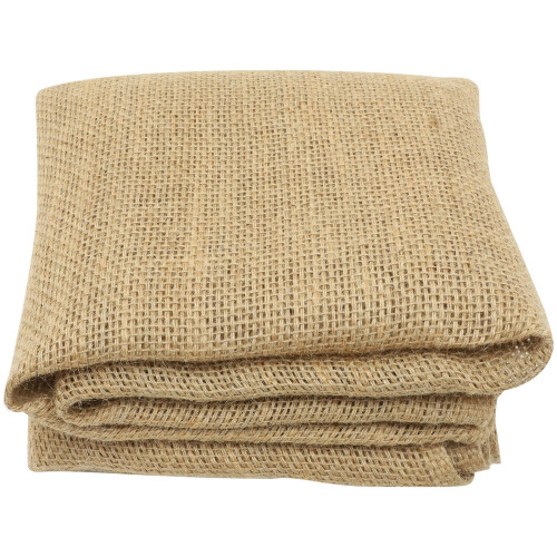 Beige Burlap Tufted Fabric Backdrop 1 Piece
