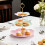 Cupcake Stand Plastic 3-Tier for Parties Weddings Events 4