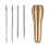 Leather Sewing Awl with Handle Curved and Straight Hook 4