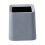 Square Trash Can Gray Plastic Minimalist 10L 5