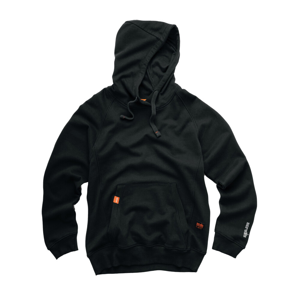 Scruffs (S, Black) Mens Eco-Worker Hoodie