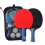 Table Tennis Racket Ergonomic Handle 3 Pack 5