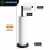 ZISH Toilet Roll Holder Free Standing - Black 3