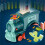 Automatic Domino Train Toy Set STEM Pull-Back Train 1 Set 4