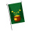 St. Patrick's Day Flagge, Irische Gartenflagge, doppelseitig, 27 x 36 6